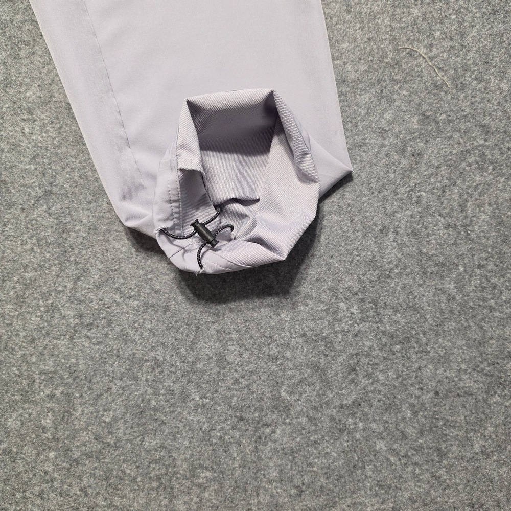 Reebok Mens Gray Athletic Training Pants Size Large RDM251PA31 Drawstring Bungee - Picture 7 of 9